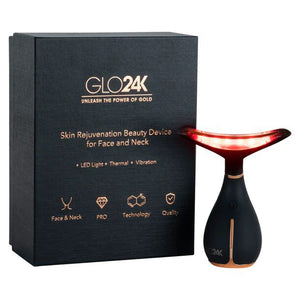 GLO24K Skin Rejuvenation Led Beauty Device - Neck And Face 1 pc