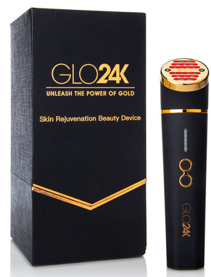 GLO24K Skin Rejuvenation LED Beauty Device - Face 1pc
