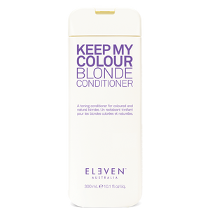 Eleven Keep My Color Blonde Conditioner.                                   *Only available in Ca, AZ, NV, OR, WA, UT, ID