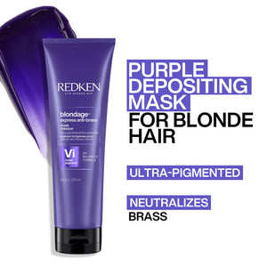 REDKEN Color Extend Blondage Express Anti-Brass Purple Hair Mask